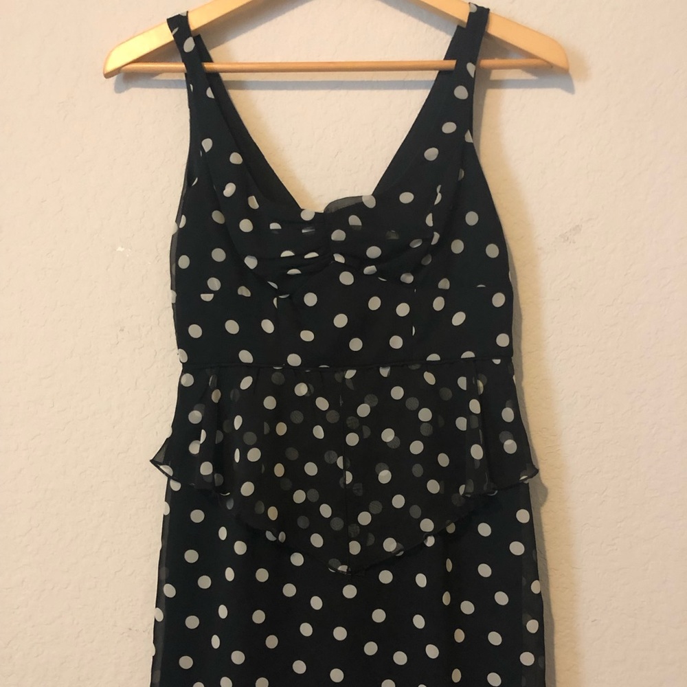 Polka dot party dress
